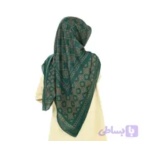 روسری سبز وال نخ