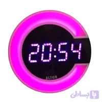 ساعت دیواری Led به قطر 40 سانتیمتر و 128 رنگ