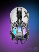 موس گیمینگ گراواستار مدل GravaStar Mercury X PRO 8KHz – Interstellar Silver