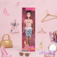 باربی shyam وارداتی مو قهوه‌ای(رونیکا)