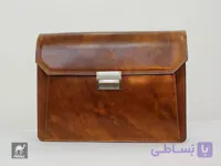 کیف کلاسوری قفل نقره ایی