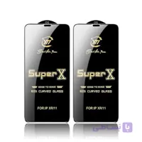 گلس شیشه ایی ضد خش super X IPHONE Xs Max / IPHONE 11 pro max