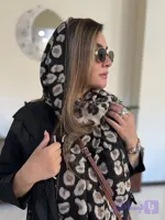 شال موهر پلنگی (کد Q6DP9)