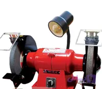 ماشین سنگ سنباده 250 میلیمتر 700/1000 وات دو دور سه فاز چراغ دار محک GD 250 HL
