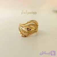 انگشتر طلاروس زنانه (کد P4M6X)