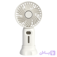 پنکه رومیزی شارژی QWD Q02 سفید