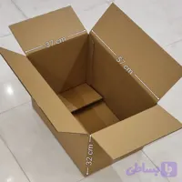 کارتن با طول 57 عرض 37 ارتفاع 32 بسته 5 عددی