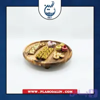 شیرینی خوری چوبی سه پایه آفرینش