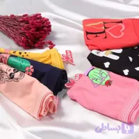 شورت زنانه تمام نخی سایز بزرگ