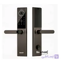 قفل هوشمند شارپ A3-B | قفل دیجیتال اثر انگشتی با رمز، کارت و کلید مکانیکی