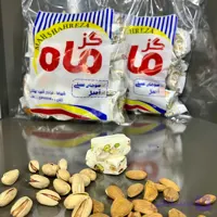 گز مخلوط (پسته و بادام 32%)فله ای 500گرم