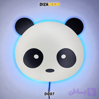 تابلو بک لایت طرح پاندا دیزانور کد D007