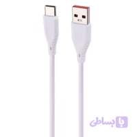 شارژر دیواری 12 وات اسکای دلفین SC06T 2.4A + کابل تایپ سی
