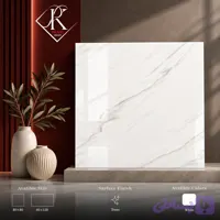 سرامیک پرسلان کف کلکته سفید 80×80 براق ناسا کاشی و سرامیک سعدی