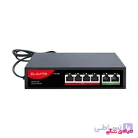 سوییچ ۴ پورت الکاتو مدل EL-1SBL042BP-65W
