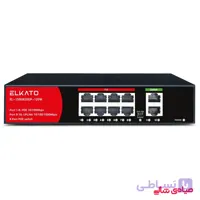 سوئیچ شبکه 8 پورت PoE الکاتو مدل EL-1SG0820GP-120W V2