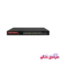 سوئیچ شبکه PoE سیماران 28 پورت مدل SM-LB244P
