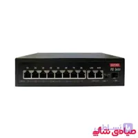 سوئیچ شبکه 11 پورت گیگابیتی PoE سیماران مدل SM-LC82P-SF
