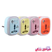 تبدیل دوشاخه تایمردار امگا مدل M100