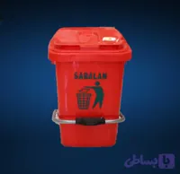 سطل زباله پدالی 120 لیتر