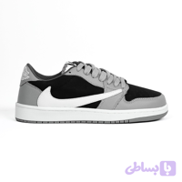 کفش مردانه نایکی جردن ترویس اسکات مشکی و طوسی- Nike Jordan Travis Scott