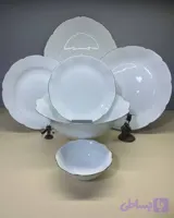 آرکوپال ۲۶ پارچه قالب نیلوفری لب طلا