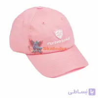 کلاه کتان اسکیت فلایینگ ایگل صورتی