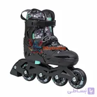 اسکیت فلایینگ ایگل مدل NT2 مشکی (کلاه+لوازم ایمنی)