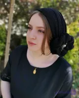 توربان لمه سنگدوزی شده مارکیز(با اسکرانچی سِت)