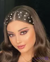 نگین چسبی مو و میکاپ(پک دوتایی)