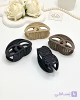 کلیپس مو روزانه شمعی طرح شنل (مات)