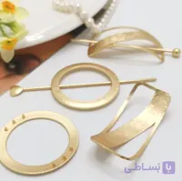گیره‌مو ژاپنی استیل طلایی(کانزاشی)