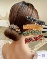 باندفرشاخه نباتی تمام نگین کریستالی از برند BMB