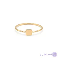 انگشتر طلا مینیمال مربع لوکا