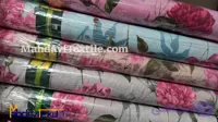 پارچه ملحفه 40 درصد پنبه برند طوبی طاقه ای
