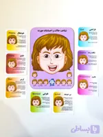 پازل مگنتی شناخت احساسات