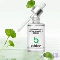 بابیزن - سرم ضدلک پوست مدل Niacinamide 10% + Zinc Gluconate 1% مناسب برای پوست چرب و نرمال حجم 30 میلی‌لیتر
