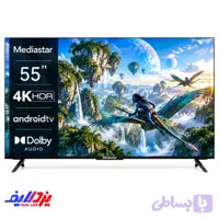 تلویزیون ۵۵ اینچ هوشمند مدیا استار مدل MS5515-4K