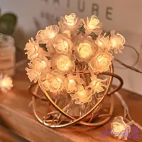 ریسه چراغدار گل رز LED
