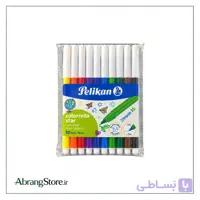 ماژیک رنگ آمیزی پلیکان 24 رنگ | Pelikan colorella star Fibre-tip pens