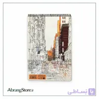 دفتر طراحی A3 کاغذ سفید 120 گرم لاین نوت
