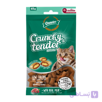 تشویقی مغزدار گربه گناولرز Gnawlers طعم سالمون و شیر