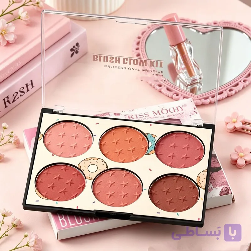 پالت رژگونه دونات KISS MOGHY