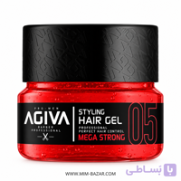 ژل مو خیس آگیوا 05 قرمز Mega Strong حجم 200 میل | AGIVA