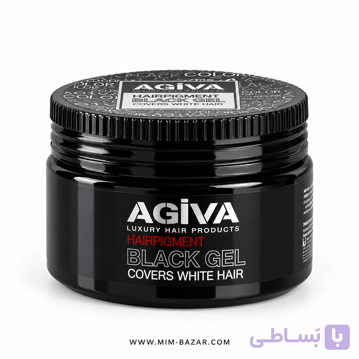 ژل مو مشکی آگیوا Hairpigment Black Gel