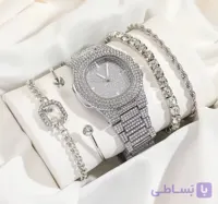 ساعت مچی زنانه فول نگین خاص و لوکس