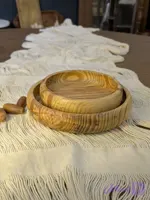 کاسه چوبی دوقلو