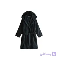 حوله تنپوش کلاه دار سرمه ای ZARA HOME