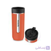 ماگ مسافرتی نسپرسو 540 میلی لیتر نارنجی Nespresso Travel Mug