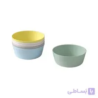 کاسه پلاستیکی ایکیا پاستیلی بسته 6 عددی IKEA KALAS